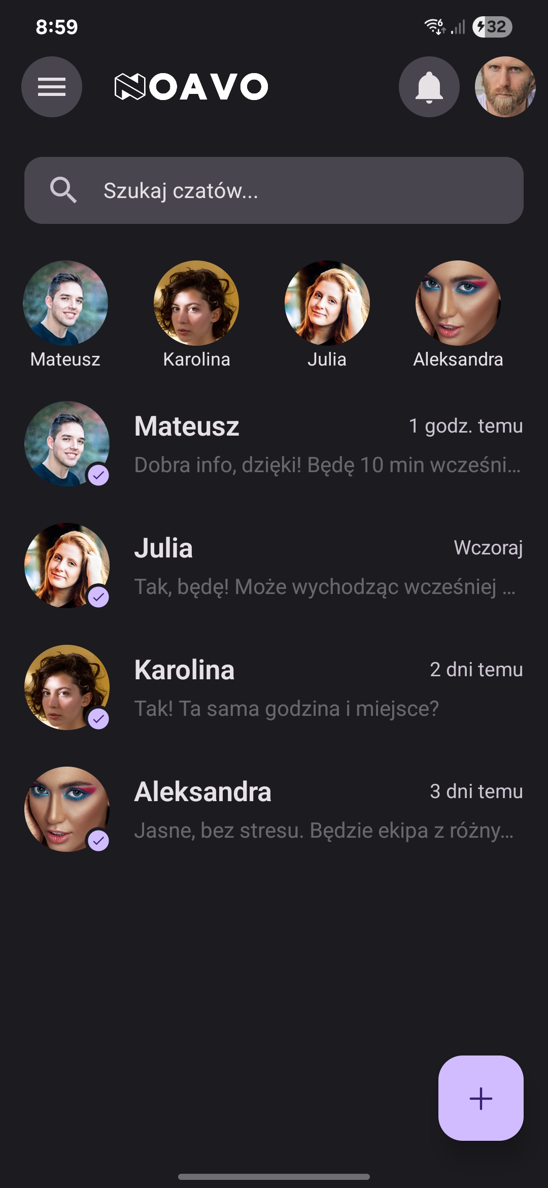 Chat list